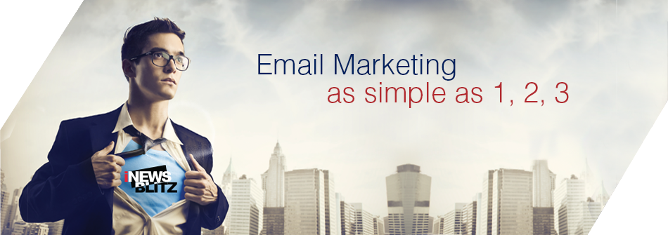 iNewsBLITZ, Email Marketing as simple as 1-2-3